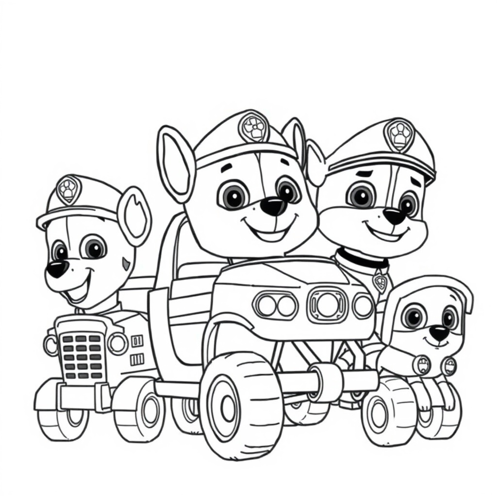 PAW Patrol Coloring Book