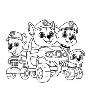 PAW Patrol Coloring Book