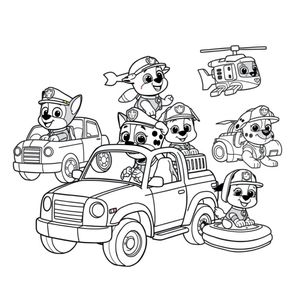 PAW Patrol Coloring Book