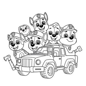 PAW Patrol Coloring Book