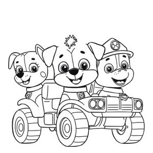 PAW Patrol Coloring Missions