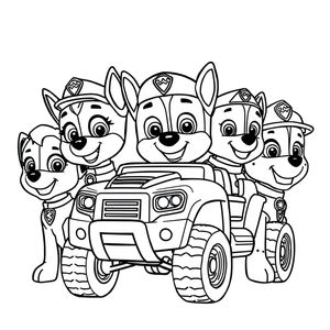 PAW Patrol - Mission Coloring Book