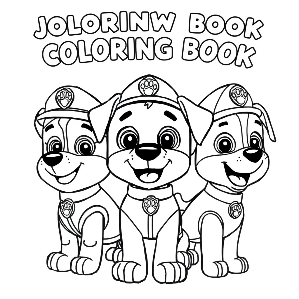 Paw Patrol: Kolorowanka z Psi Patrol