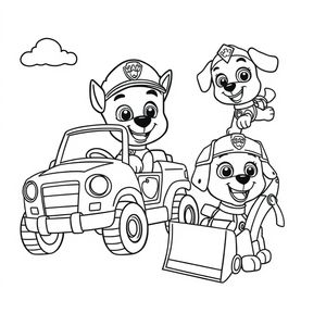 PAW Patrol Adventure Coloring Book