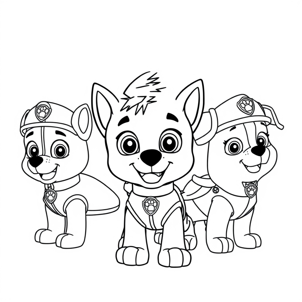 Paw Patrol Coloring Book