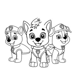 Paw Patrol Coloring Book