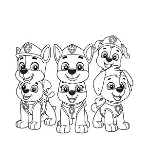 PAW Patrol Coloring Book