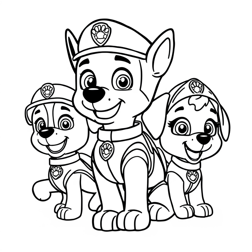 PAW Patrol Coloring Book