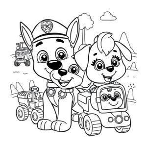 PAW Patrol Coloring Book