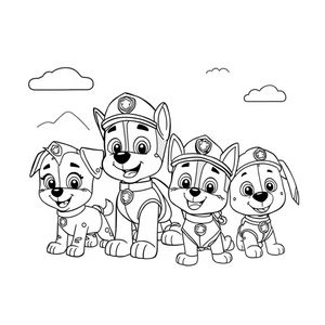 PAW Patrol Coloring Book