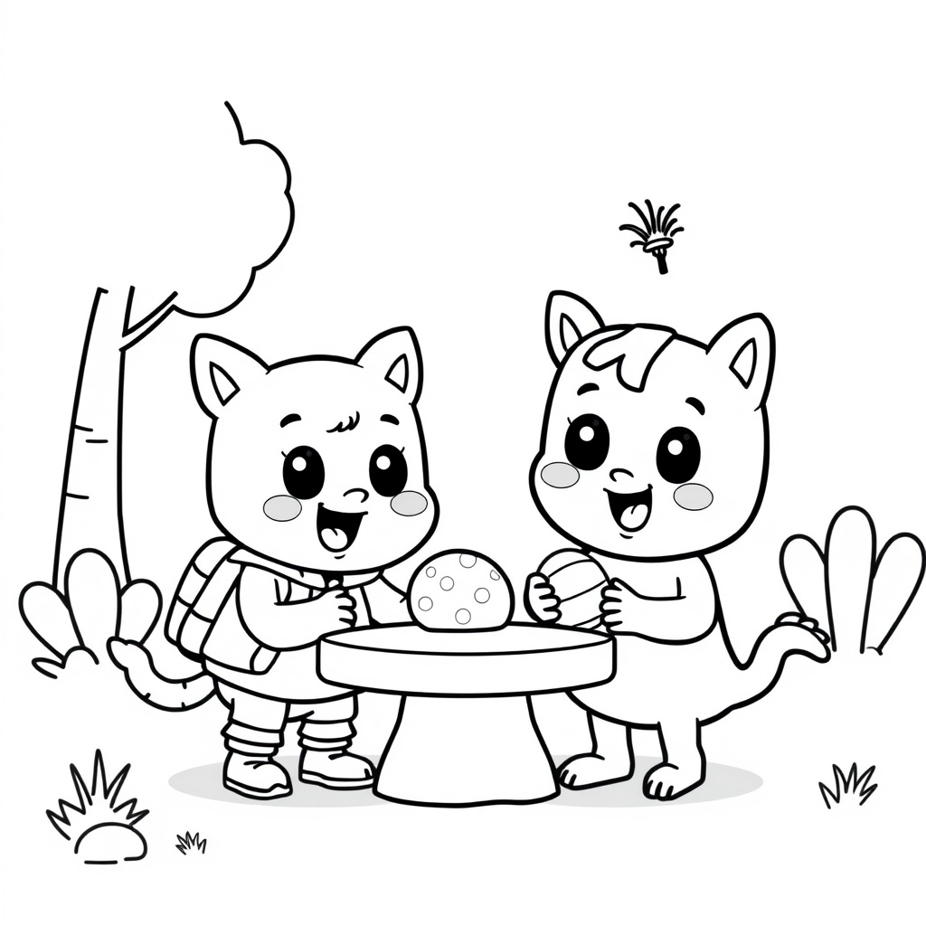 Kolorowanka Bluey: Przygody w Świecie Psiej Rodzinki