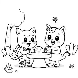 Kolorowanka Bluey: Przygody w Świecie Psiej Rodzinki