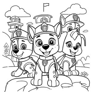 PAW Patrol Coloring Book