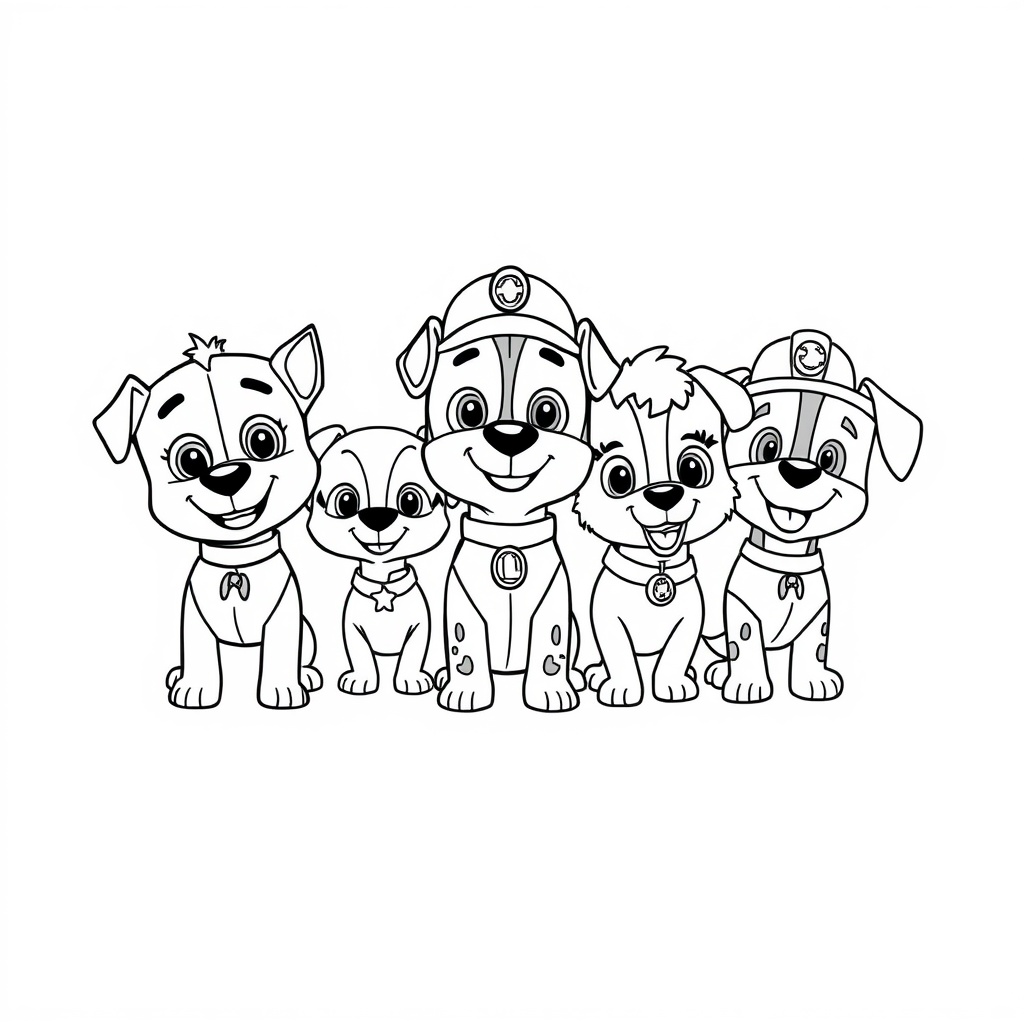 PAW Patrol Coloring Book