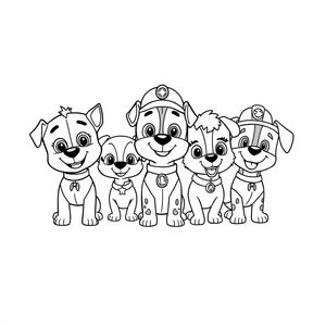 PAW Patrol Coloring Book