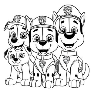 PAW Patrol - Coloring Book with the Heroes of Adventure Bay