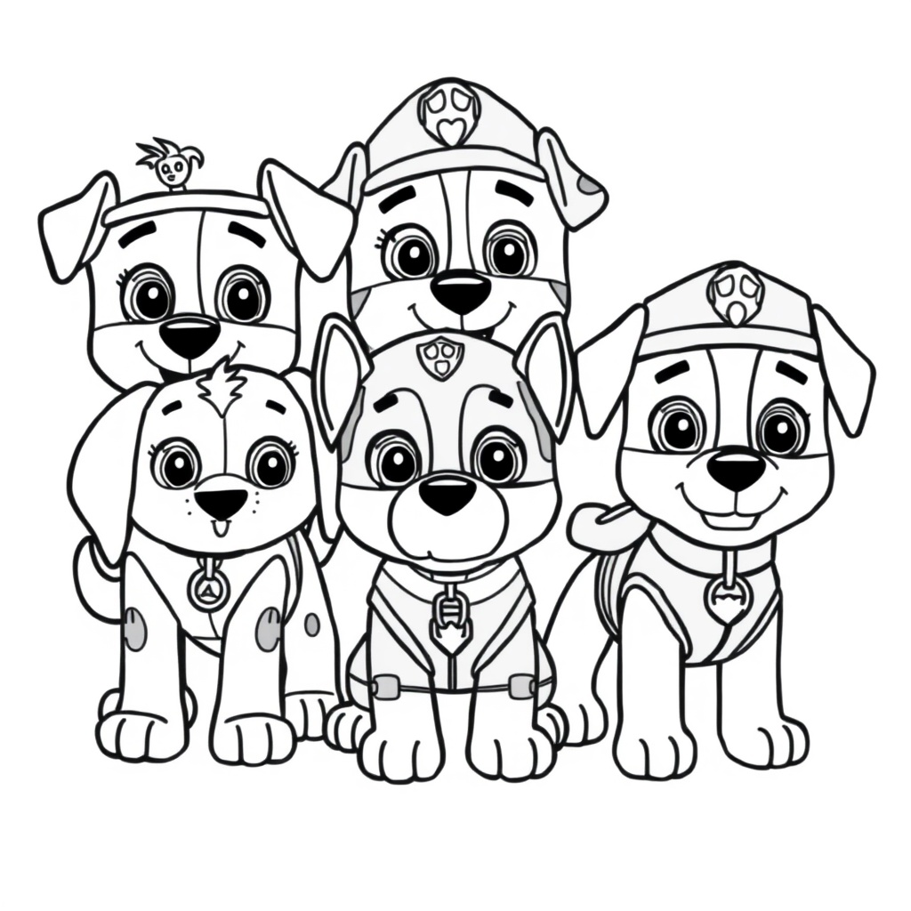 PAW Patrol Coloring Book