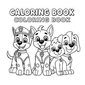 PAW Patrol Coloring Book