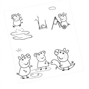 Przygody Peppy Pig: Kolorowanka