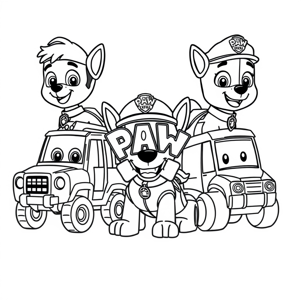 PAW Patrol Coloring Book