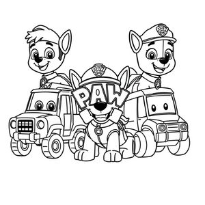 PAW Patrol Coloring Book