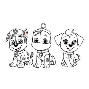 PAW Patrol: Coloring Missions