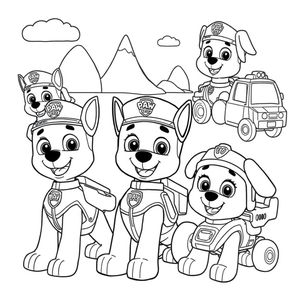 PAW Patrol Coloring Book
