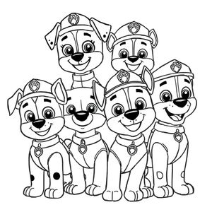 PAW Patrol Coloring Book