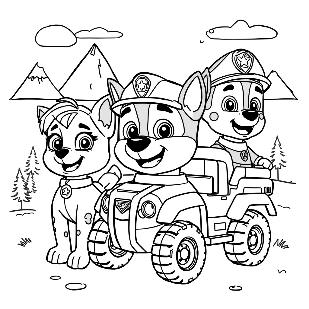 PAW Patrol Coloring Book