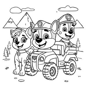 PAW Patrol Coloring Book