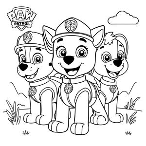 PAW Patrol Coloring Book