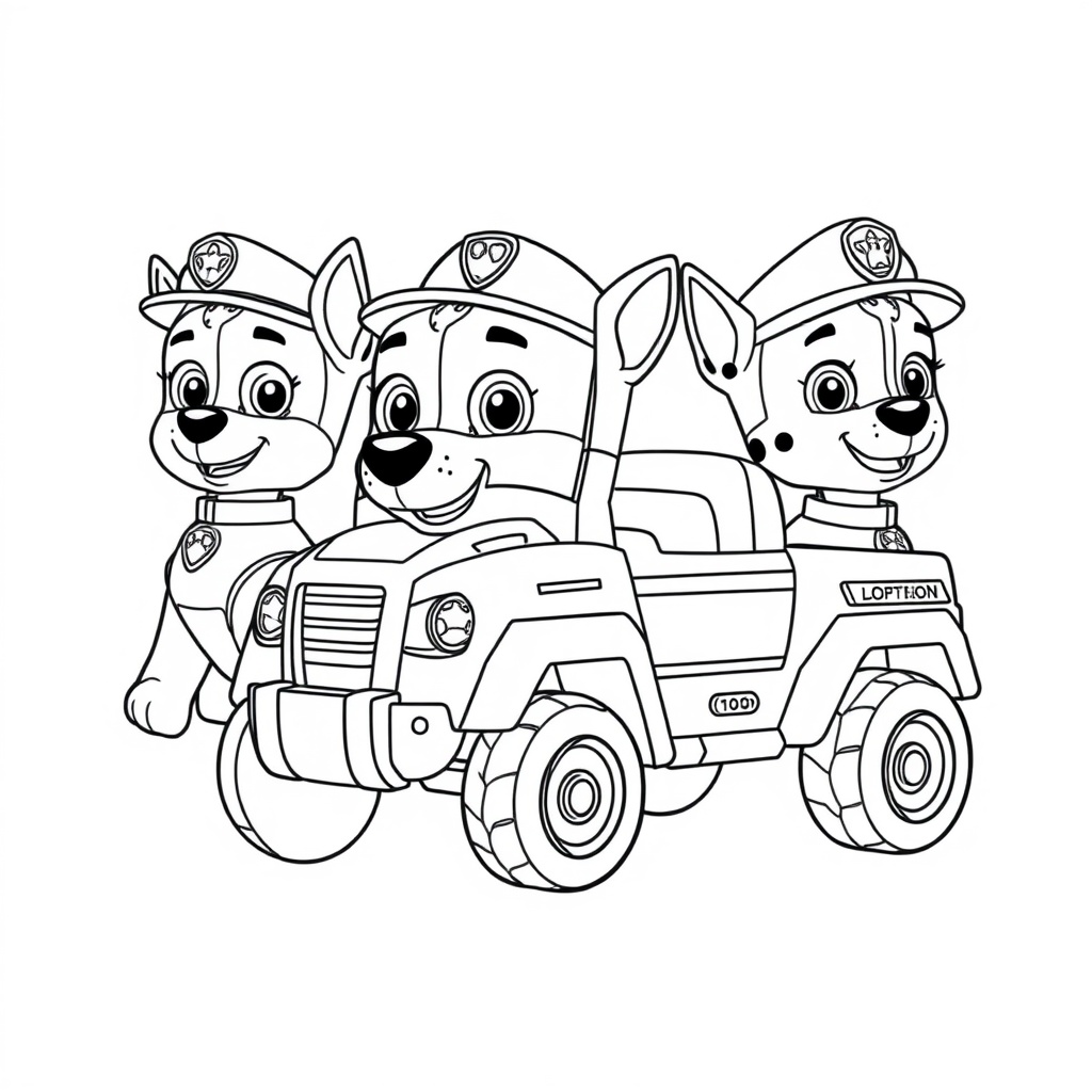 PAW Patrol Coloring Book