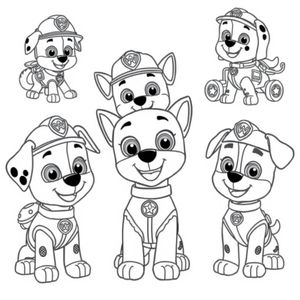 PAW Patrol Coloring Book: Rescue Missions