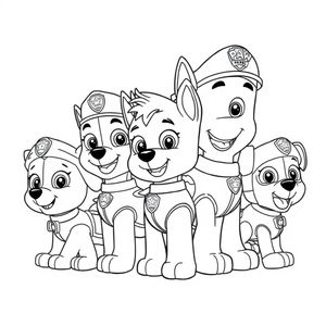 Coloring Book - PAW Patrol