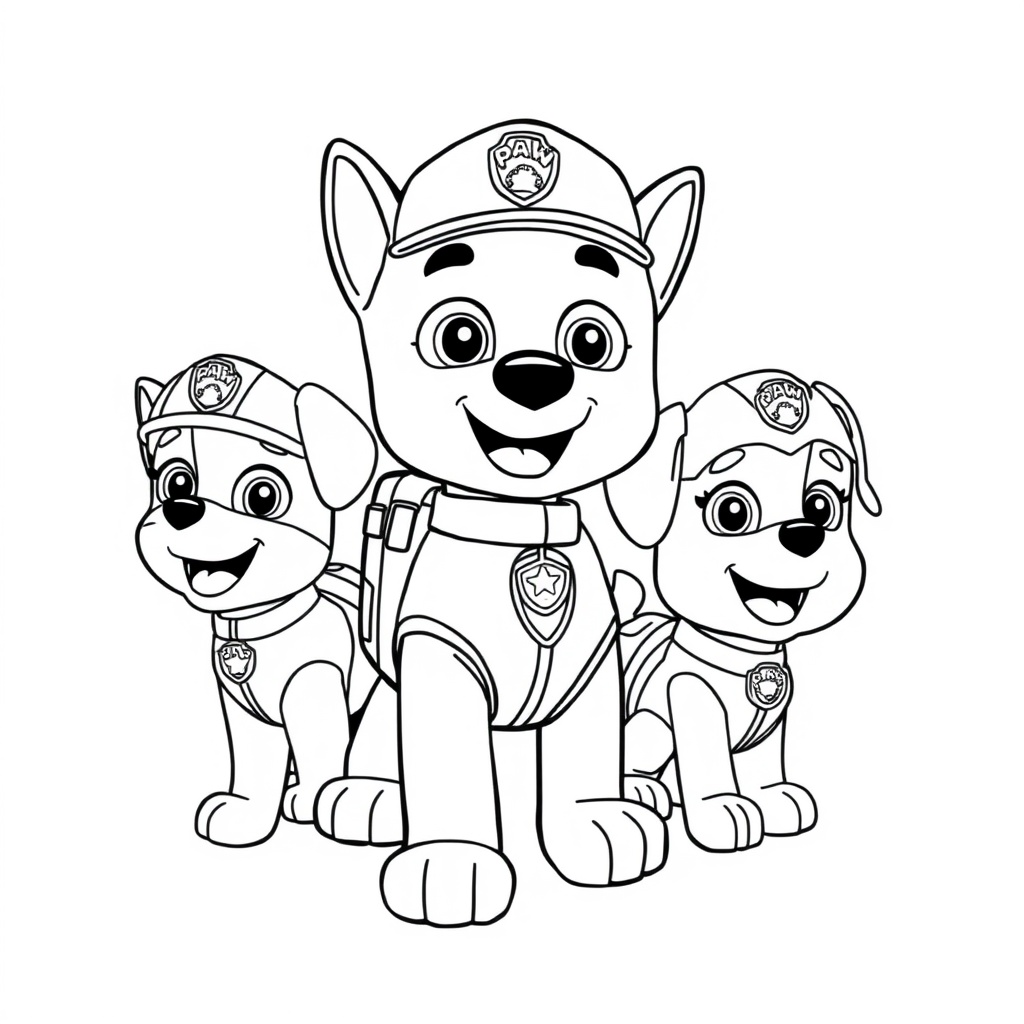 PAW Patrol Coloring Book