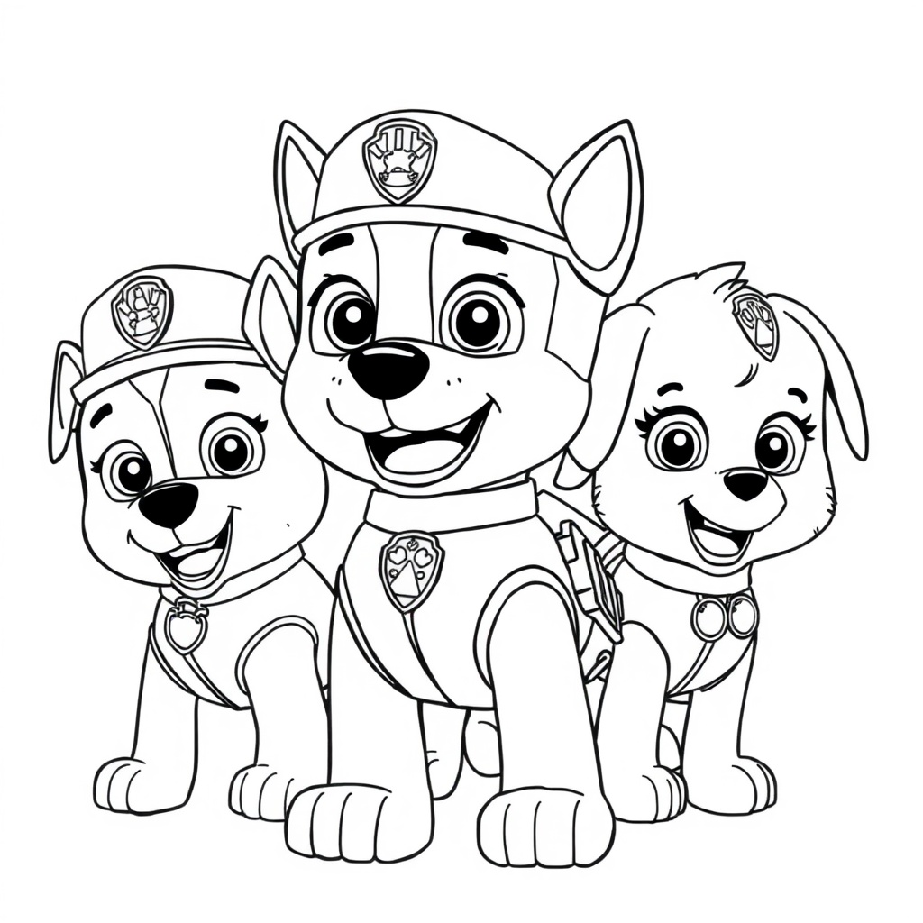 PAW Patrol Coloring Book