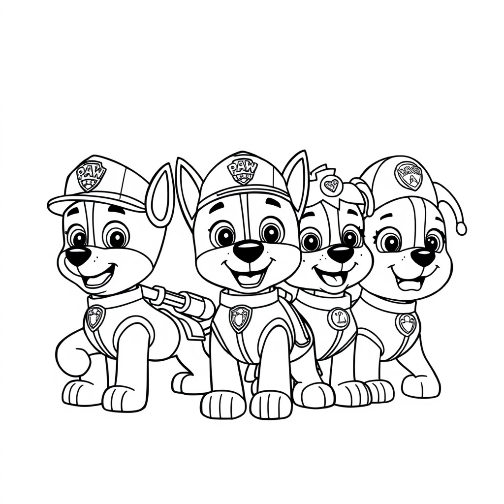 PAW Patrol Coloring Book