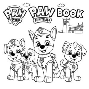 PAW Patrol Coloring Book