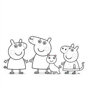 Peppa Pig Coloring Book