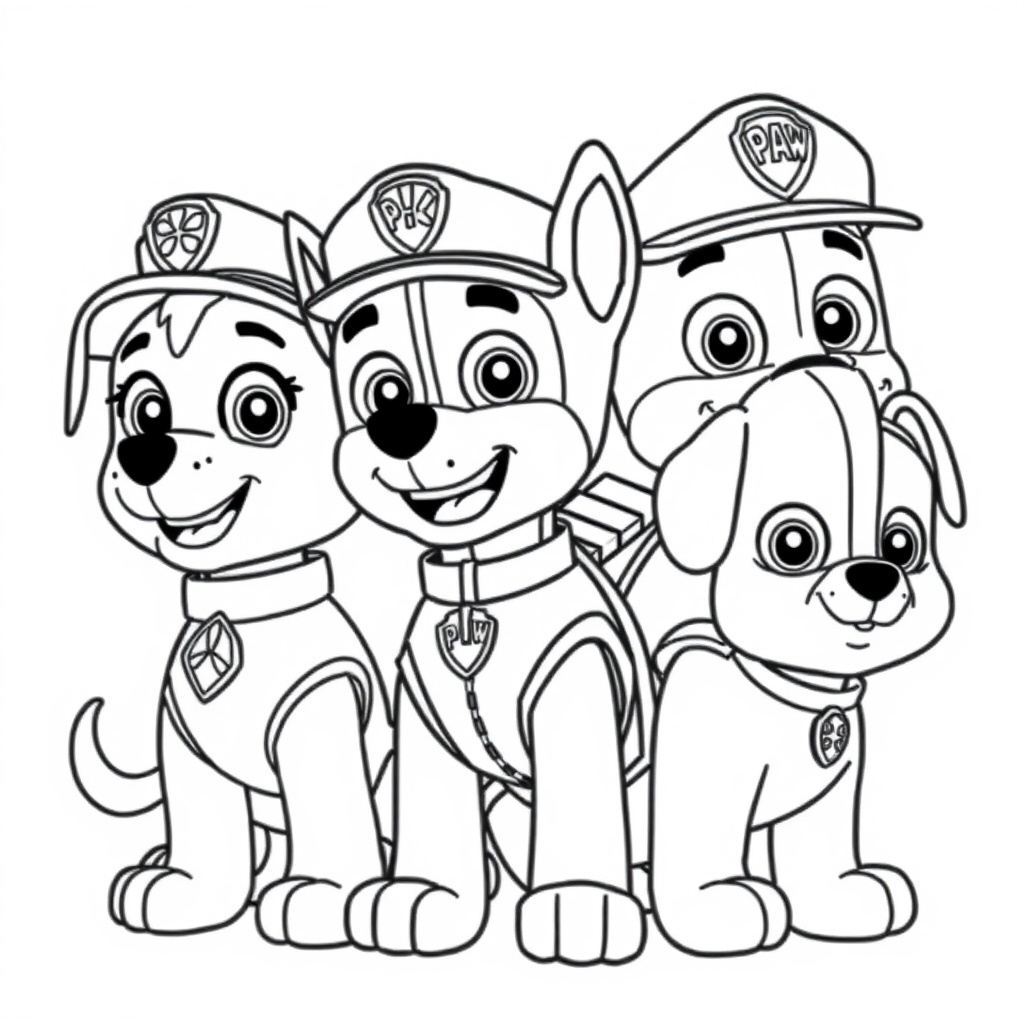 PAW Patrol Coloring Book