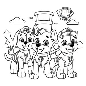 PAW Patrol Adventures - Coloring Book