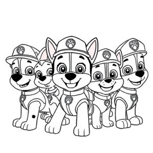 PAW Patrol Coloring: Adventure Bay Mission