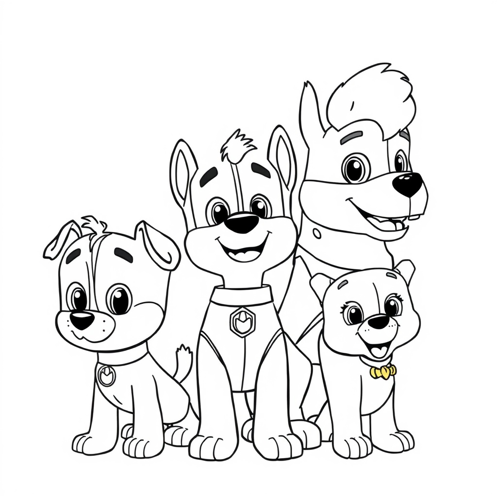 PAW Patrol Coloring Book