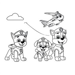 Coloring Book: PAW Patrol