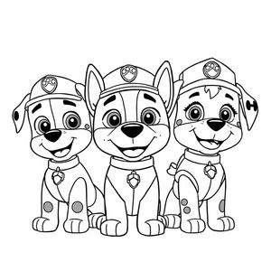 PAW Patrol Coloring Book