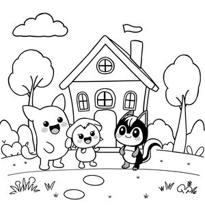 Bluey's Magical Adventures Coloring Book