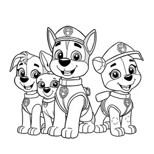 PAW Patrol - Coloring Book Heroes of Adventure Bay