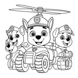 PAW Patrol Adventure Coloring Book
