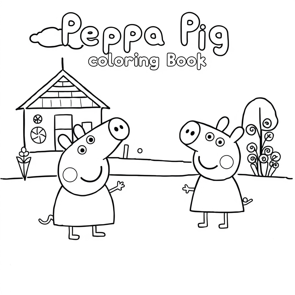 Peppa Pig - Kolorowanka pełna przygód