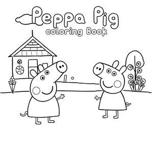 Peppa Pig - Kolorowanka pełna przygód